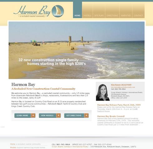 20090201-Harmon Bay Rehoboth Beach DE - A new construction Coastal Community